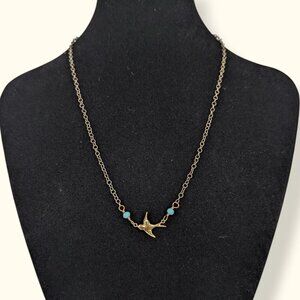 (2/$20) Dainty Bird Chain Necklace